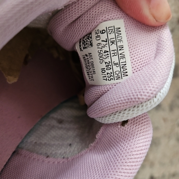 Adidas Women’s Pink Suede Courtside Sneakers Classic Sporty Casual Shoe 9 - Picture 10 of 15